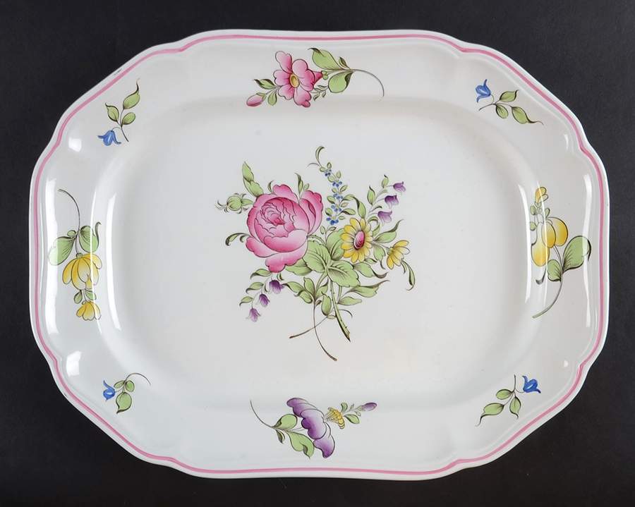 Luneville 14" Oval Serving Platter by Spode-1
