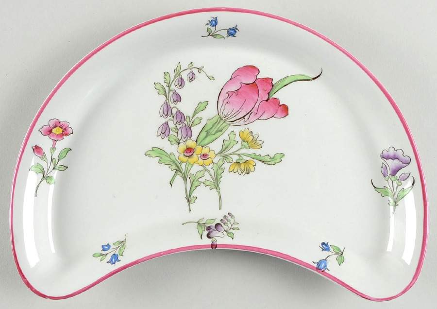Luneville Crescent Salad Plate by Spode-1