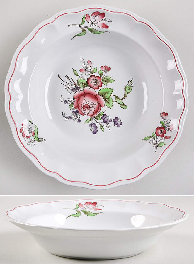 Luneville Rim Soup Bowl by Spode-1