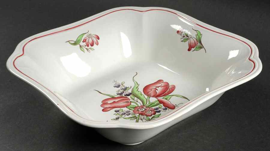 Luneville 9" Square Vegetable Bowl by Spode-1