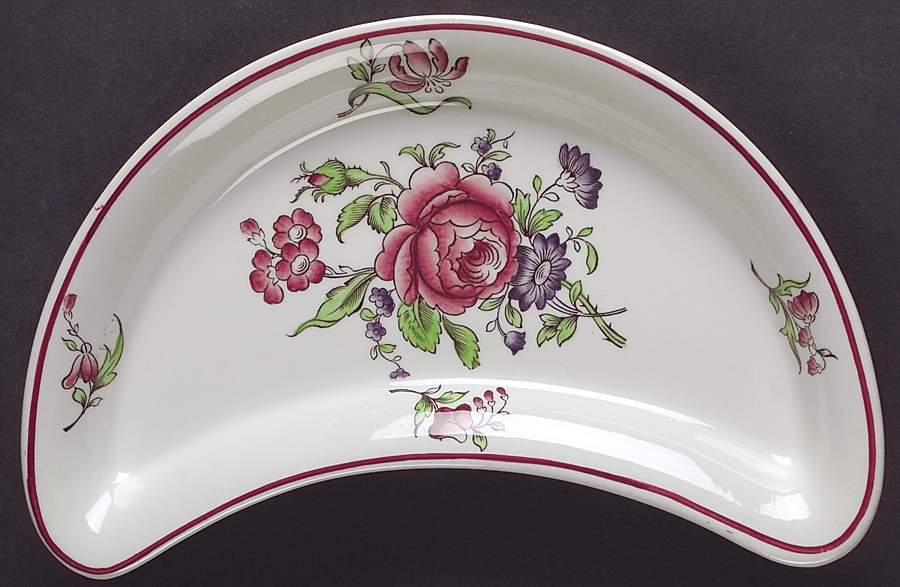 Luneville Crescent Salad Plate by Spode-1