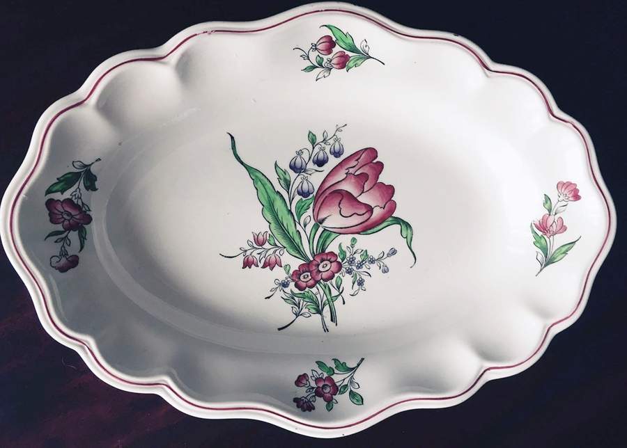 Luneville 11" Oval Tray by Spode-1