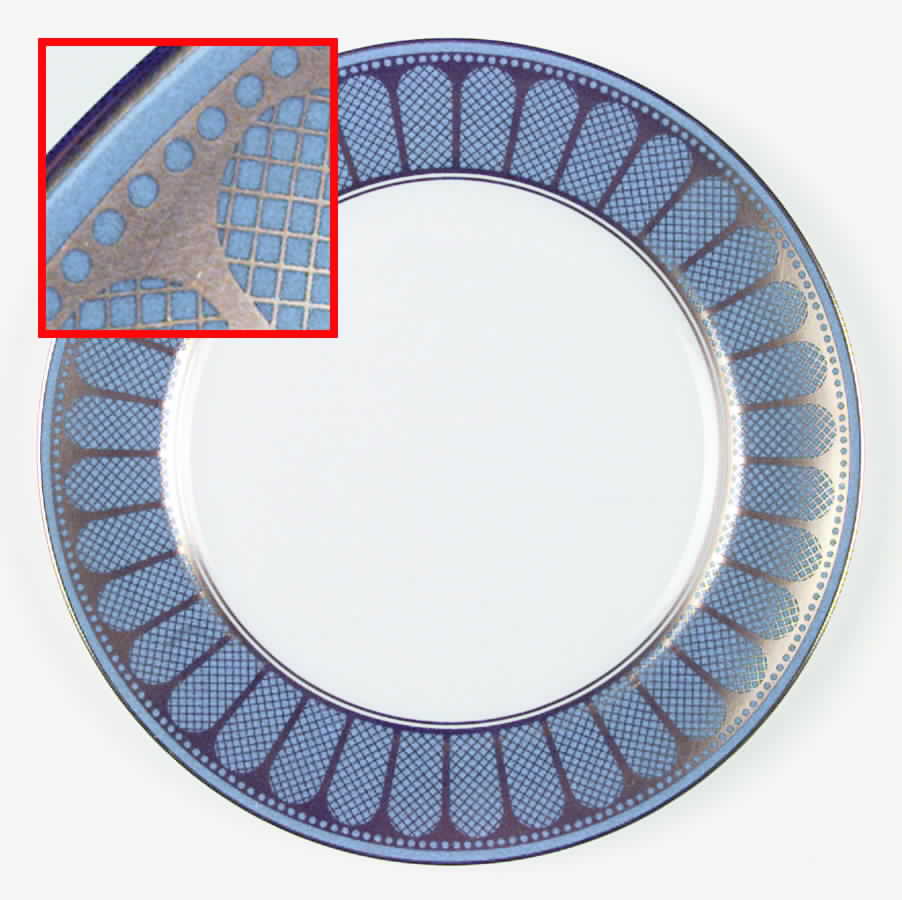 Marble Arch Blue Dinner Plate by Spode-1