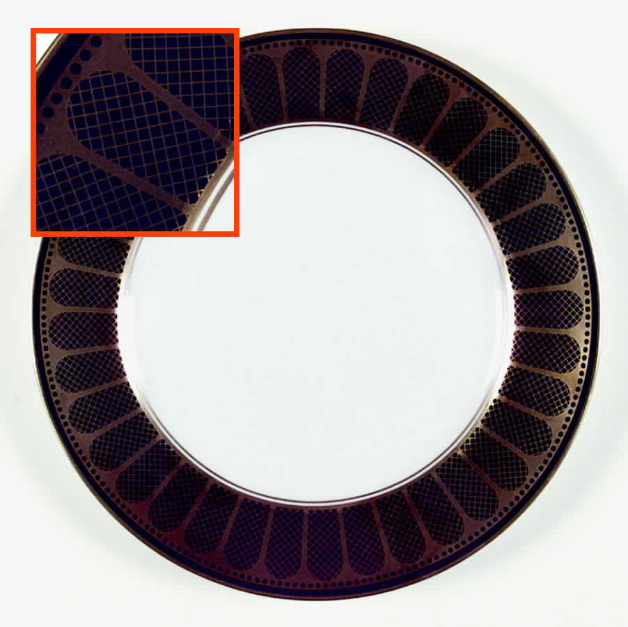 Marble Arch Black Dinner Plate by Spode-1