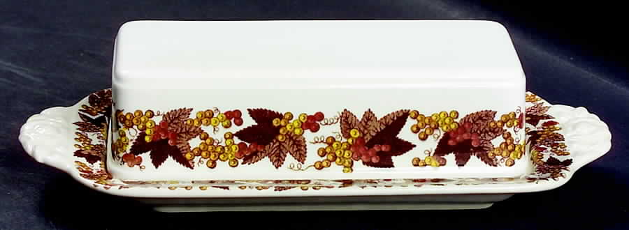 Madeira 1/4 Lb Covered Butter by Spode-1