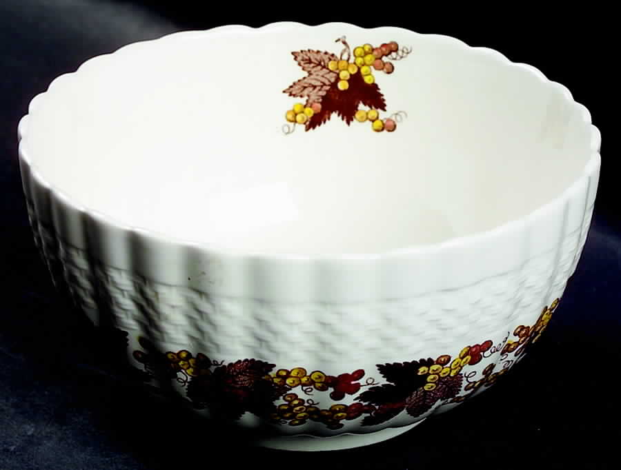 Madeira Cranberry Bowl by Spode-1