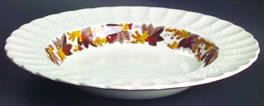 Madeira Rim Soup Bowl by Spode-1