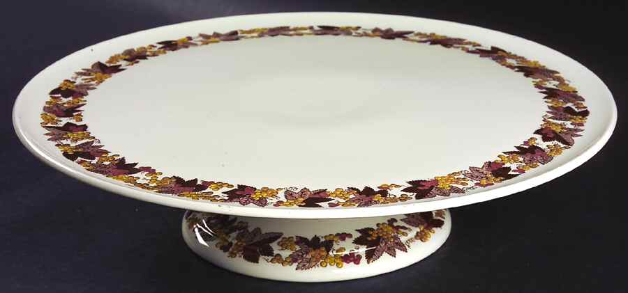 Madeira 12" Diameter Pedestal Cake Stand by Spode-1