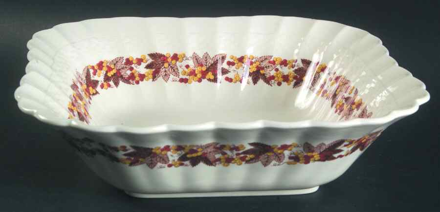 Madeira 9" Square Vegetable Bowl by Spode-1