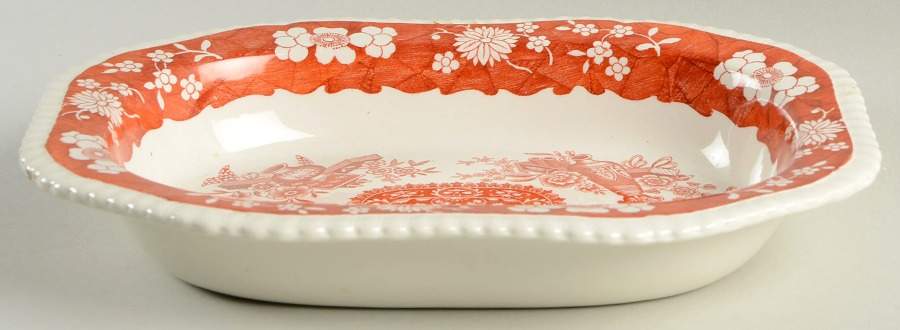 Madrid 10" Oval Vegetable Bowl by Spode-1