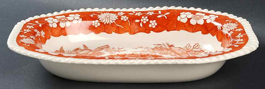 Madrid 9" Oval Vegetable Bowl by Spode-1
