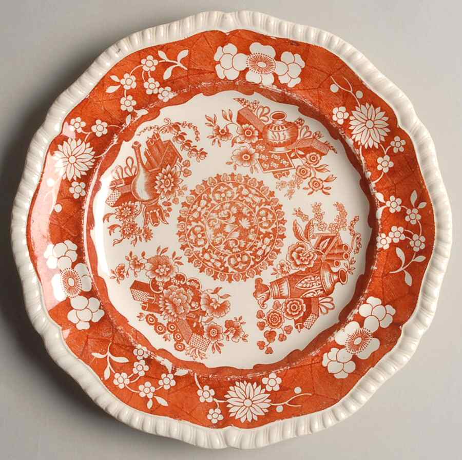 Madrid Square Luncheon Plate by Spode-1