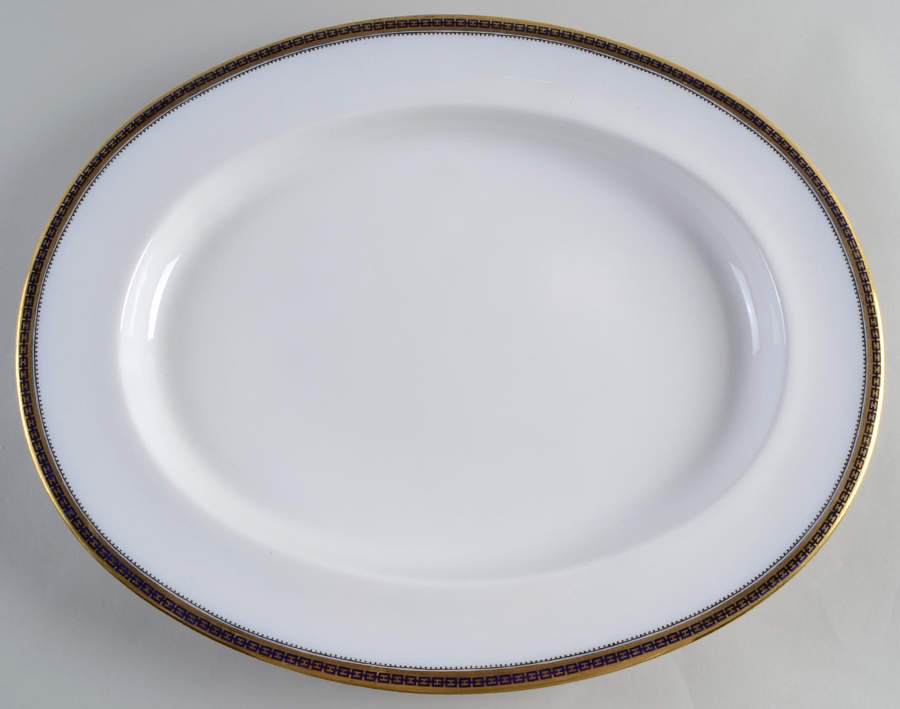 Majestic 16" Oval Serving Platter by Spode-1