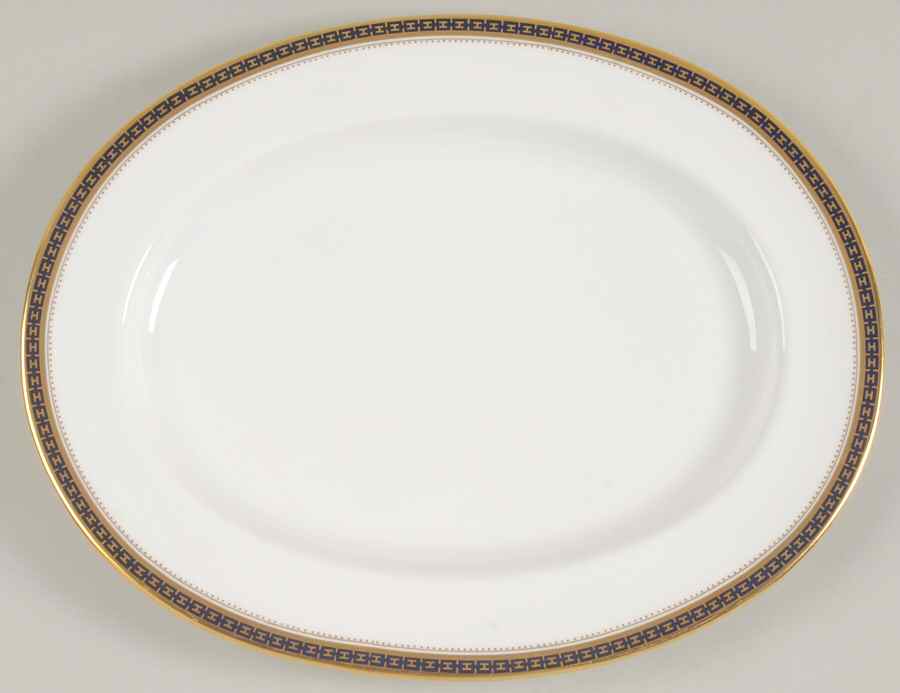 Majestic 12" Oval Serving Platter by Spode-1