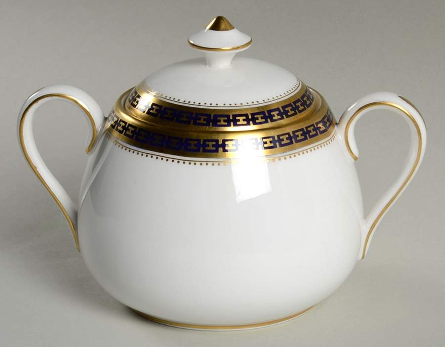 Majestic Sugar Bowl & Lid by Spode-1