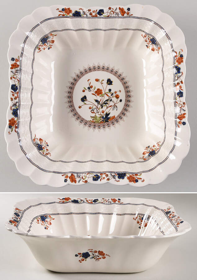 Mandalay 10" Square Vegetable Bowl by Spode-1