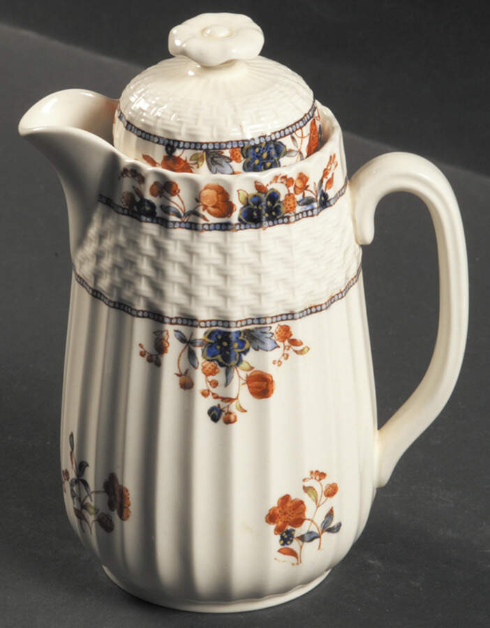 Mandalay Large Syrup with Lid by Spode-1