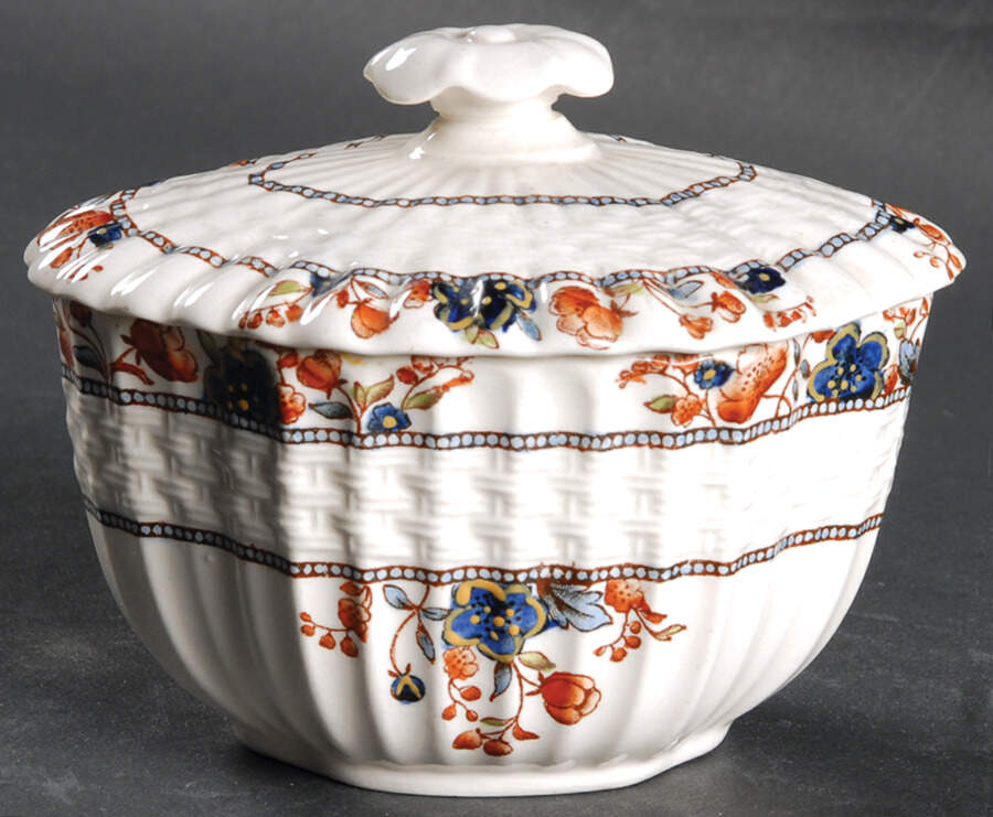 Mandalay Mini Sugar Bowl & Lid by Spode-1