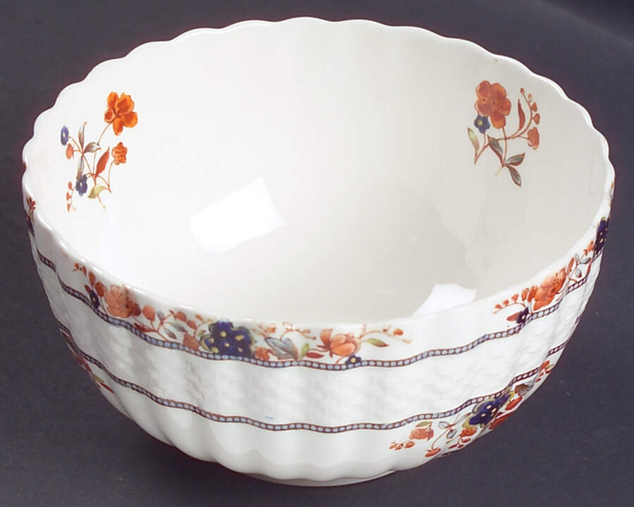Mandalay Cranberry Bowl by Spode-1