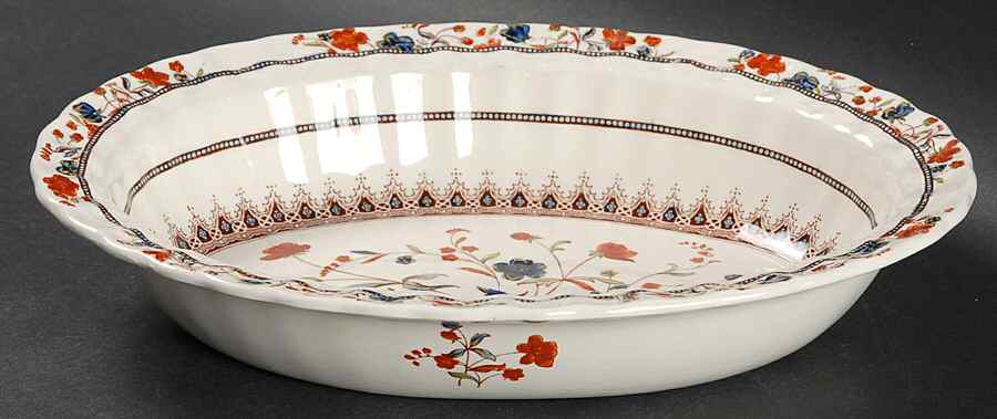Mandalay 9" Oval Vegetable Bowl by Spode-1