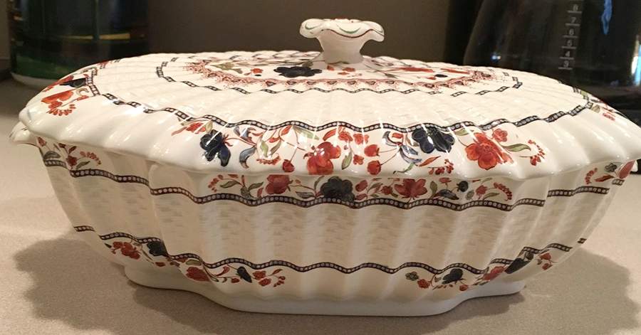 Mandalay Oval Covered Vegetable by Spode-1