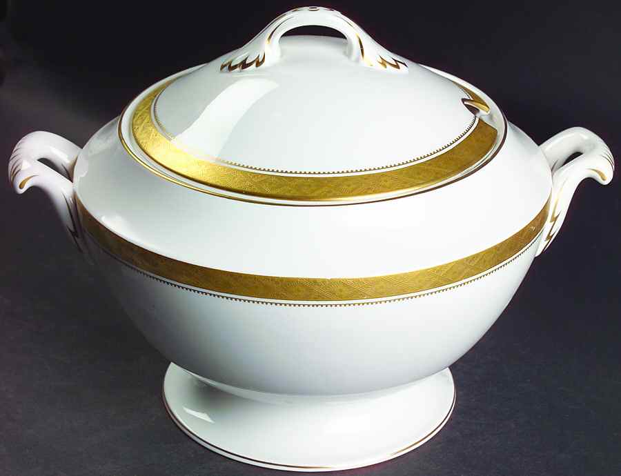 Mandarin Gold Tureen &  Lid by Spode-1