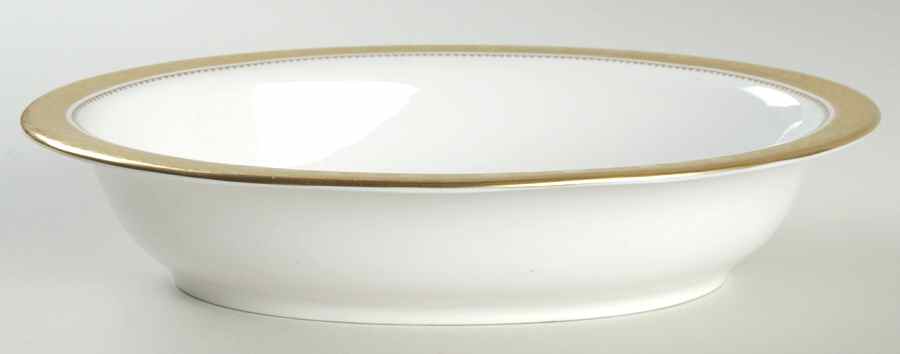 Mandarin Gold 9" Oval Vegetable Bowl by Spode-1