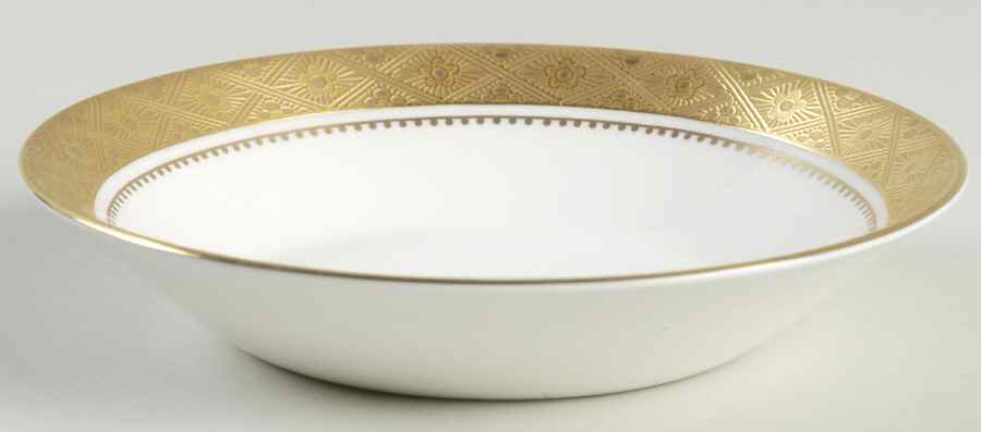 Mandarin Gold Fruit/Dessert (Sauce) Bowl by Spode-1