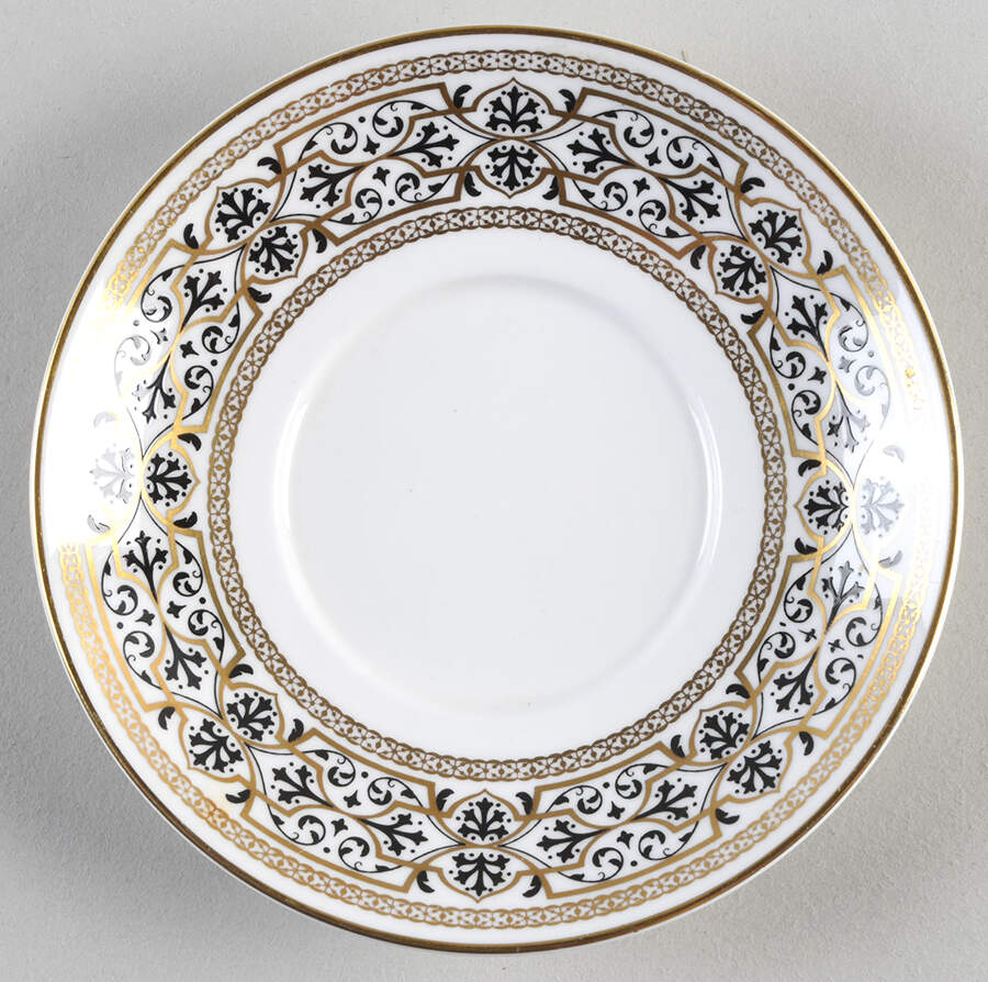 Mantilla Saucer for Demitasse Cup by Spode-1