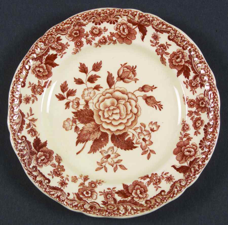 Marina Brown Bread & Butter Plate by Spode-1
