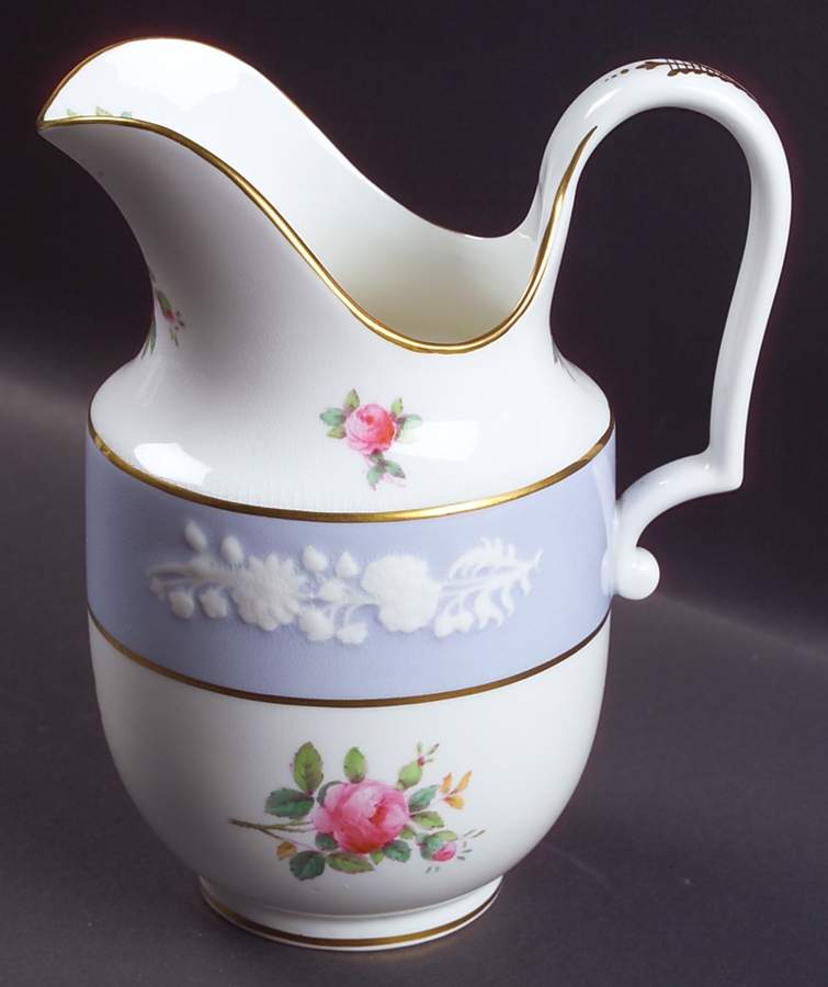 Maritime Rose Blue 20 Oz Pitcher by Spode-1
