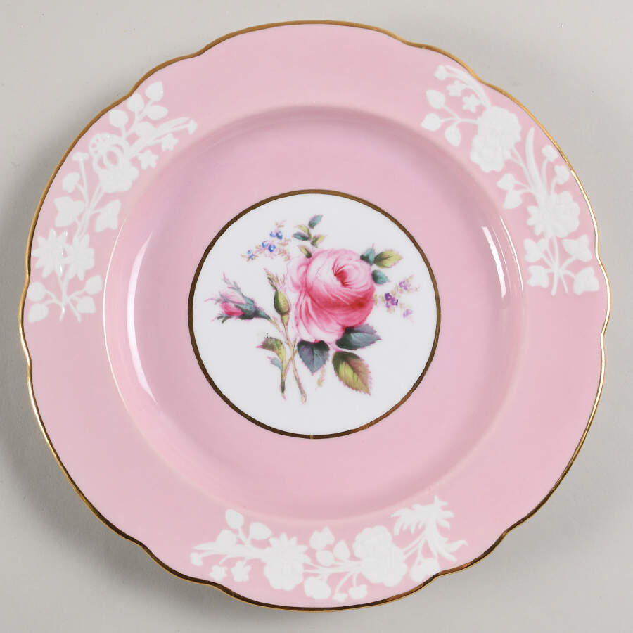 Maritime Rose Light Pink (Smooth) Salad Plate by Spode-1