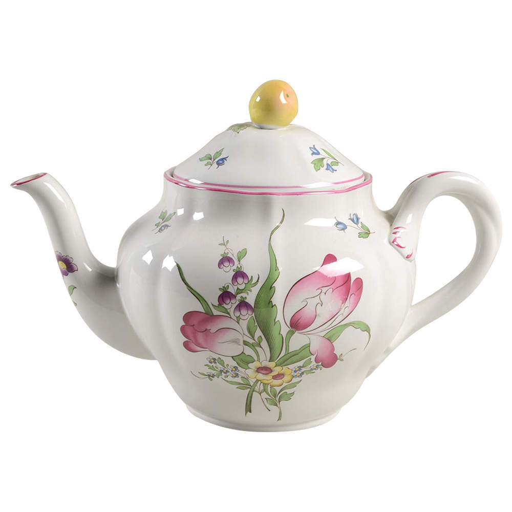 Marlborough Sprays Teapot & Lid by Spode-1