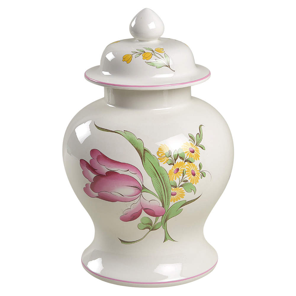 Marlborough Sprays Covered Vase by Spode-1