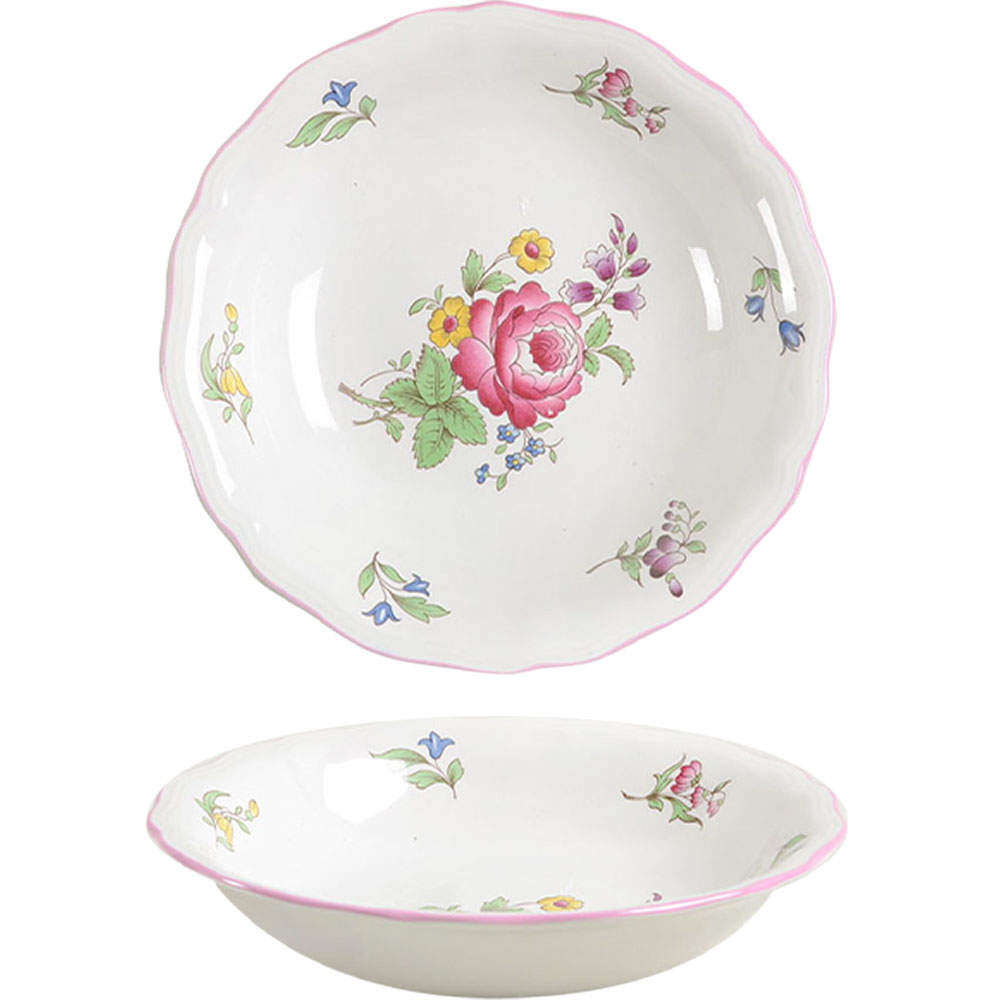 Marlborough Sprays Coupe Cereal Bowl by Spode-1