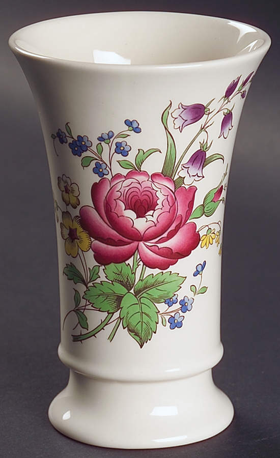 Marlborough Sprays 5" Vase by Spode-1