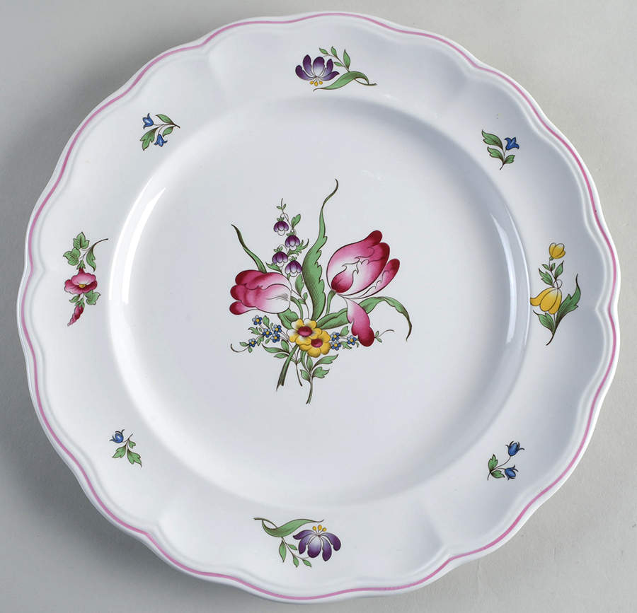 Marlborough Sprays 12" Chop Plate (Round Platter) by Spode-1