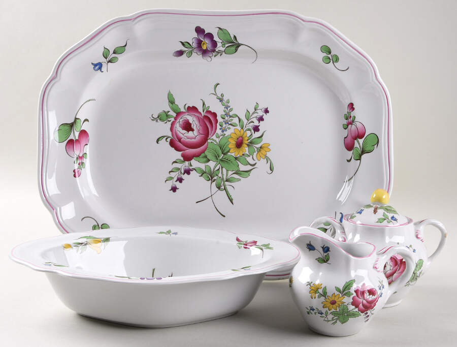 Marlborough Sprays 5 Piece Hostess Set by Spode-1