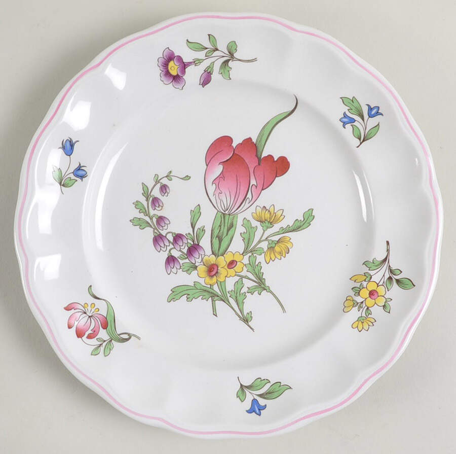 Marlborough Sprays Salad Plate by Spode-1