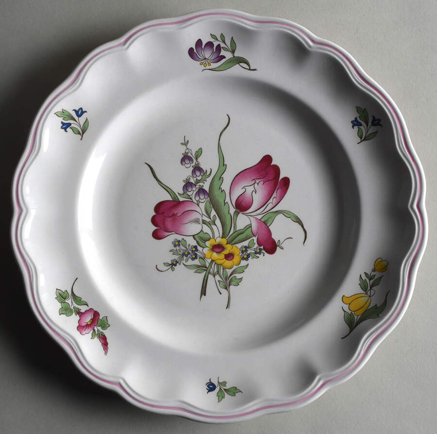 Marlborough Sprays Dinner Plate by Spode-1