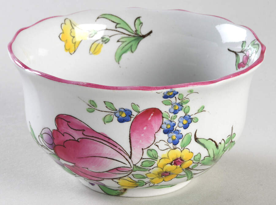 Marlborough Sprays Open Sugar Bowl by Spode-1