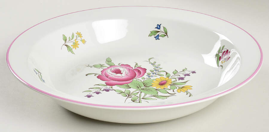Marlborough Sprays Pie Serving Plate by Spode-1