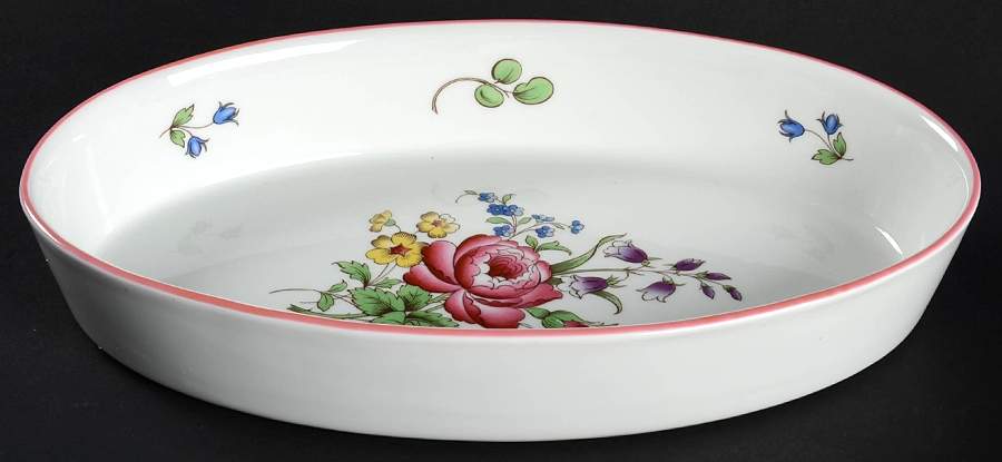 Marlborough Sprays 10" Oval Baker by Spode-1
