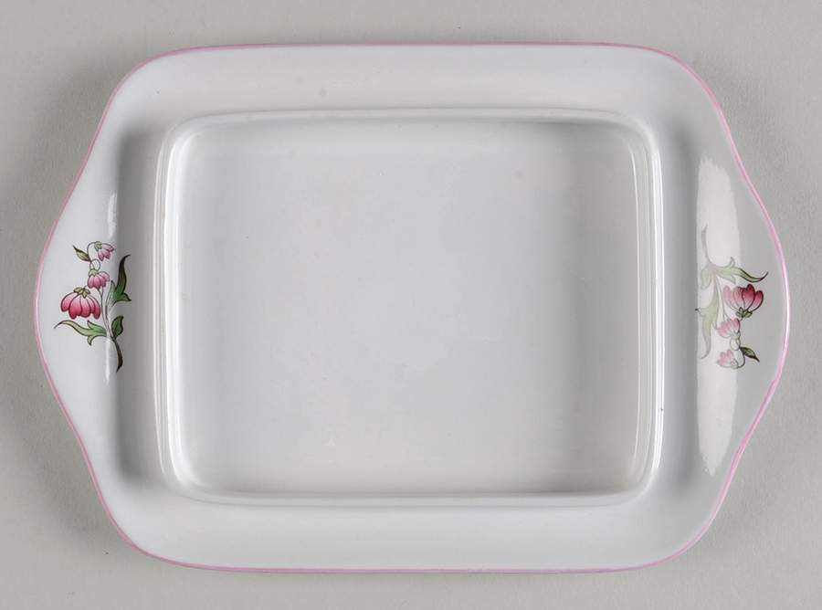 Marlborough Sprays Rectangular Butter No Lid by Spode-1
