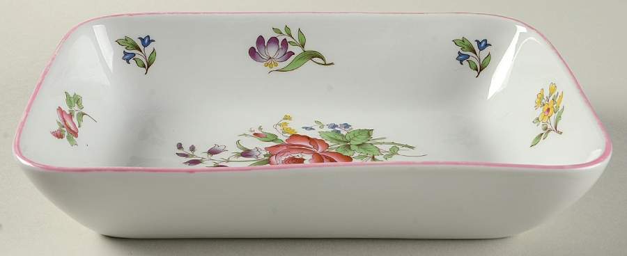 Marlborough Sprays 10" Rectangular Baker by Spode-1