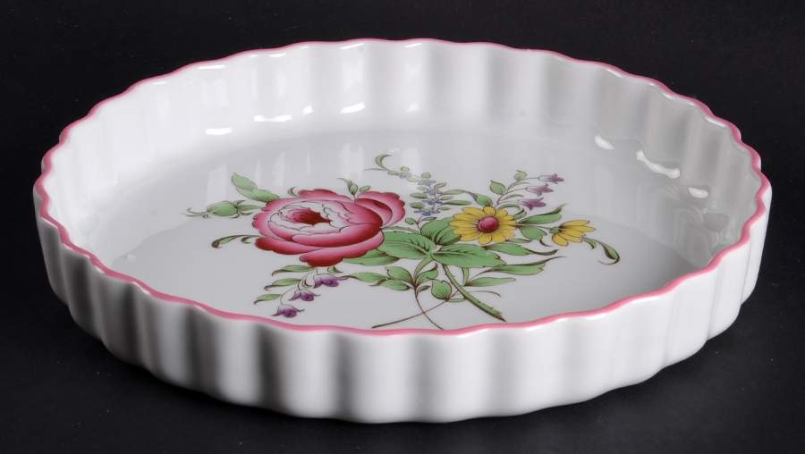 Marlborough Sprays 9" Quiche by Spode-1