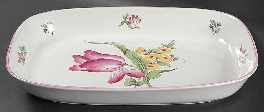 Marlborough Sprays 13'' Rectangular Baker by Spode-1