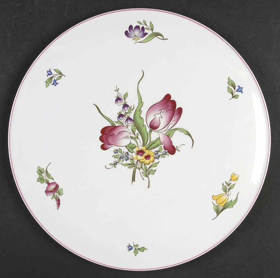 Marlborough Sprays Cake Plate by Spode-1