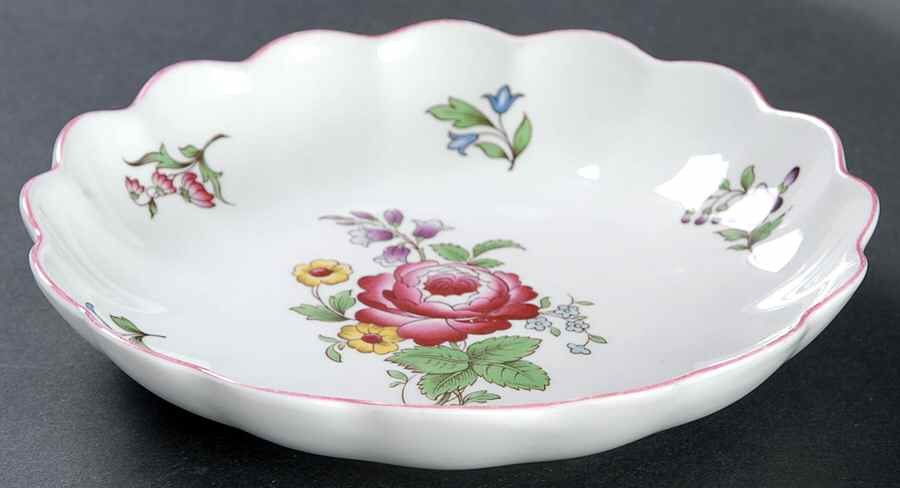 Marlborough Sprays Small Round Fluted Dish by Spode-1