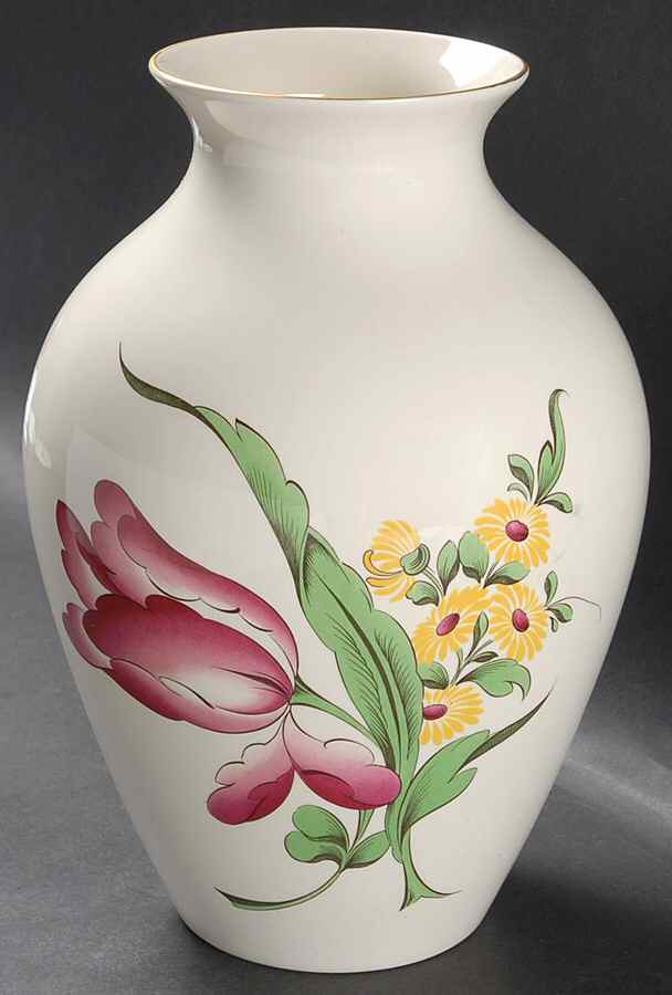 Marlborough Sprays 10" Vase by Spode-1